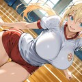 このすば、体操服 3枚目