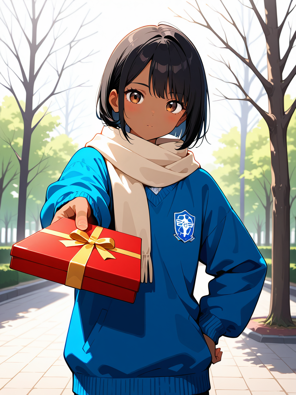 チョコあげる