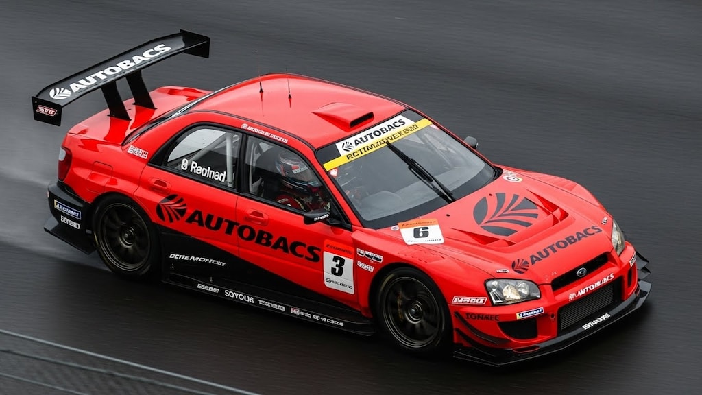 オートバックスインプレッサレーシングカー