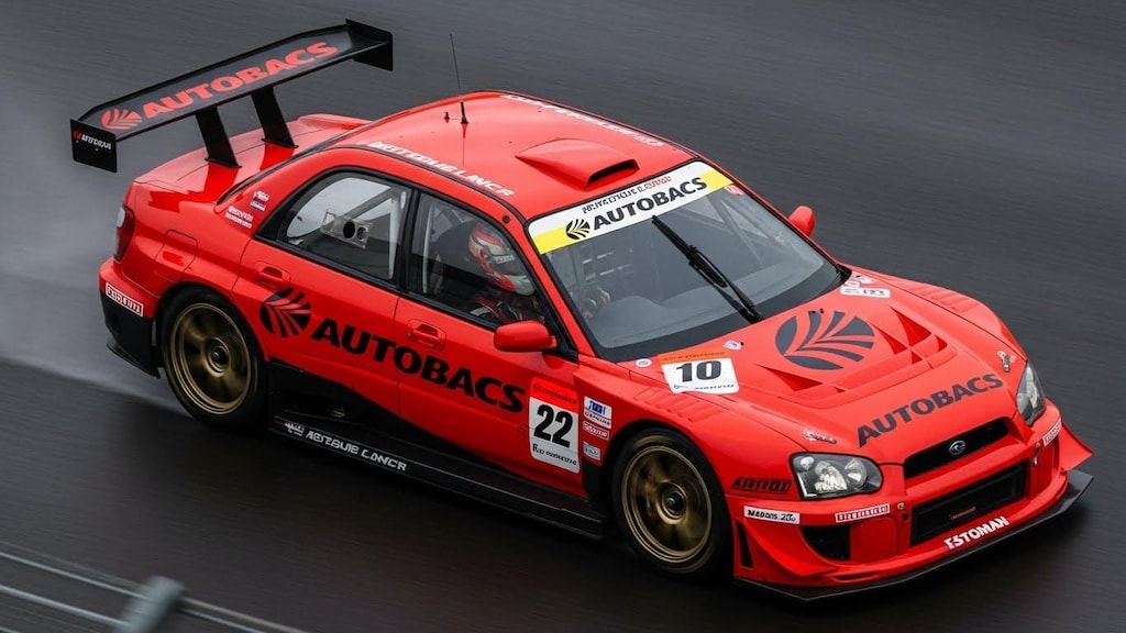 オートバックスインプレッサレーシングカー