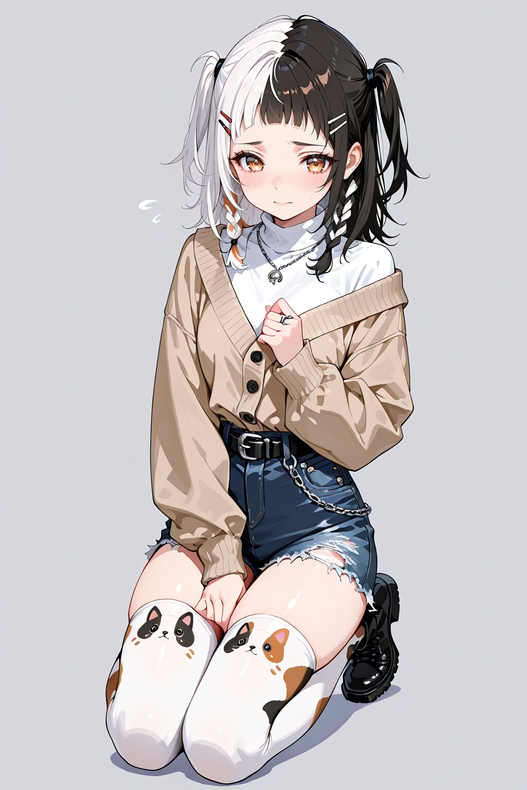 三毛猫タイツチャレンジ