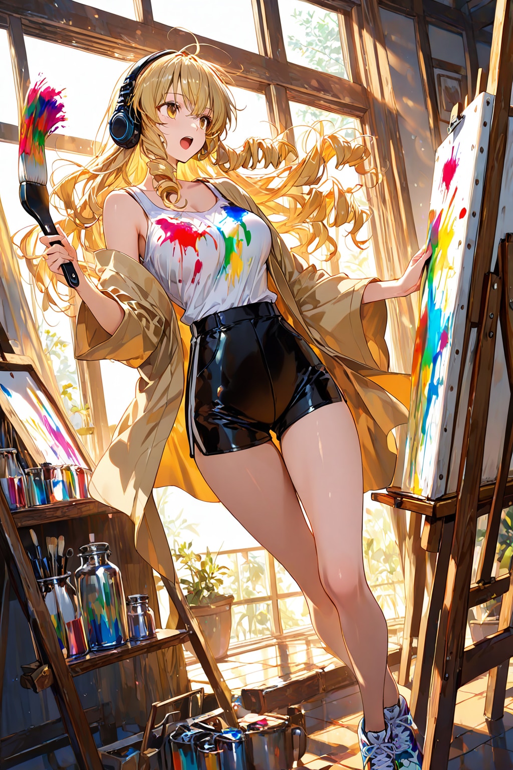 ノリノリBGM♡　クリエーターのお姉さん | の人気AIイラスト・グラビア