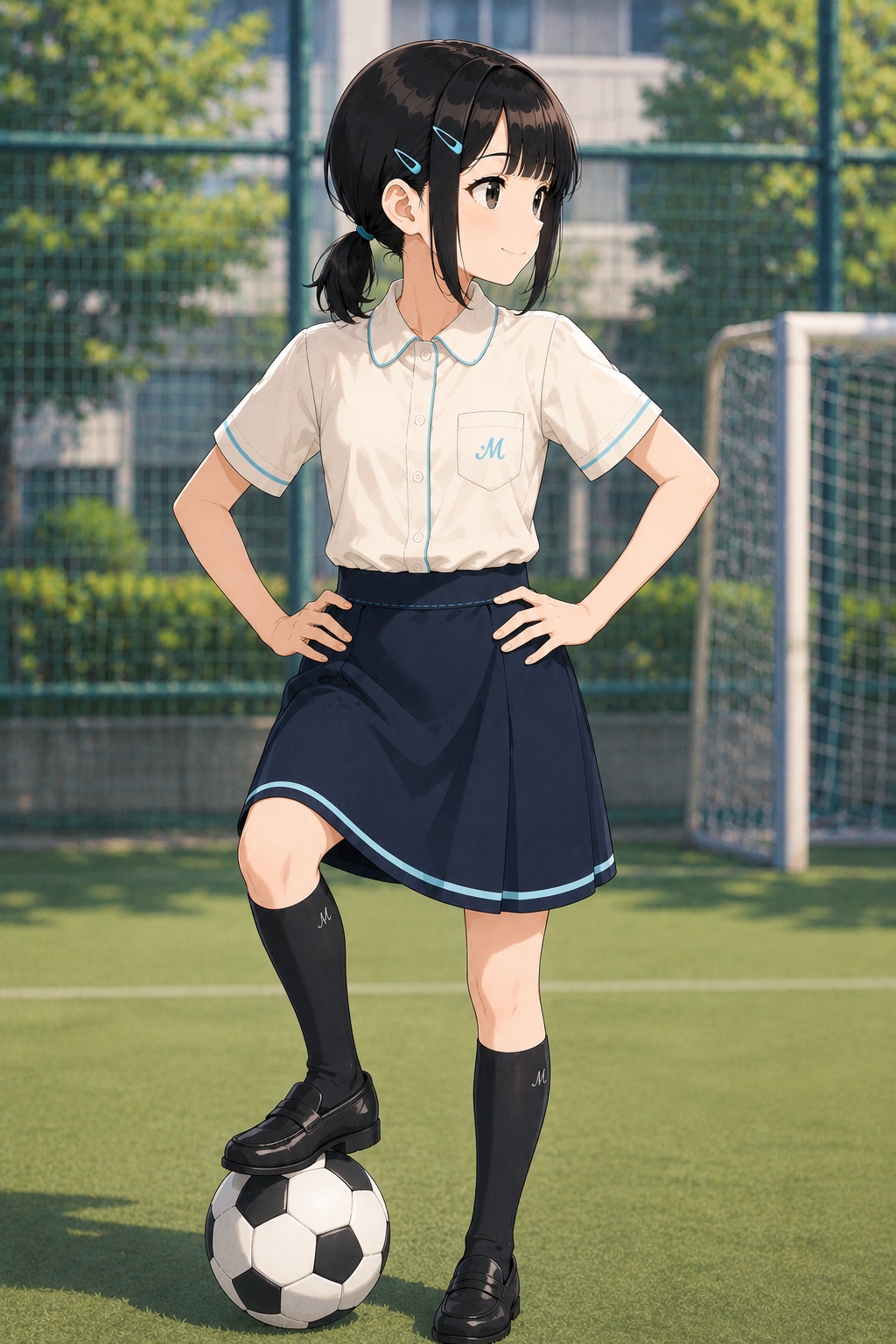 架空制服女子２７　寧々ちゃん | の人気AIイラスト・グラビア