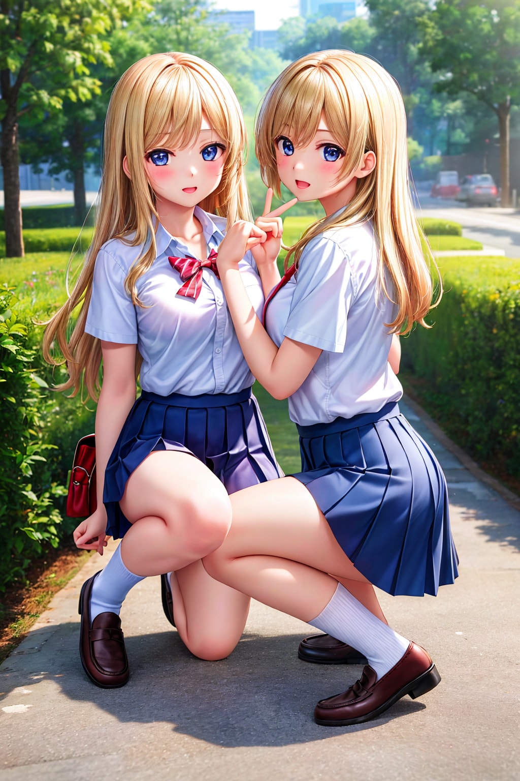 登校日の帰り道