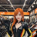 バイク用品店の看板娘 4枚目