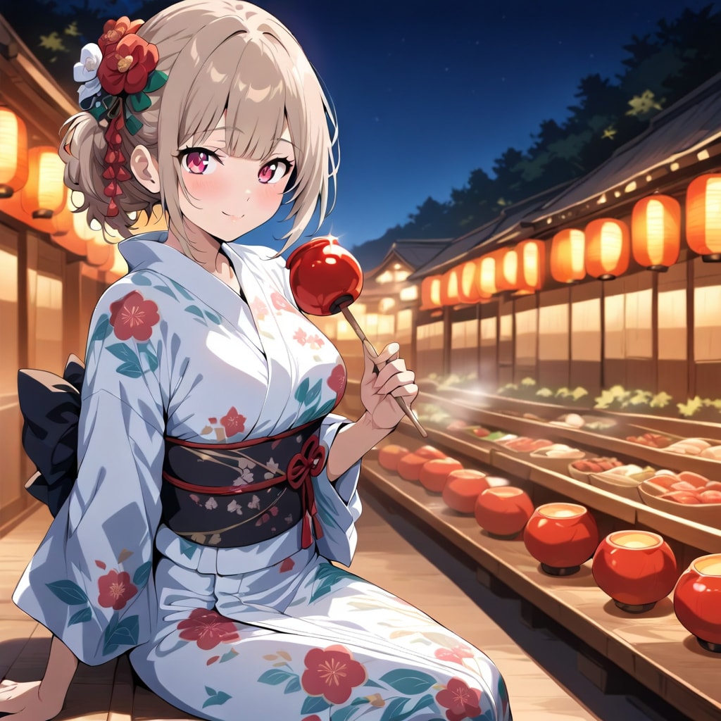 浴衣×パイのみ