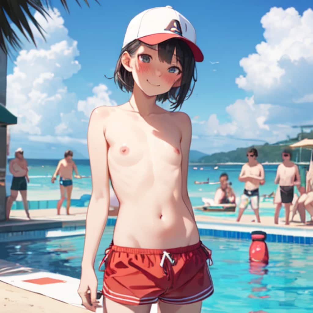 男水着娘２