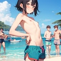 男水着娘２ 12枚目