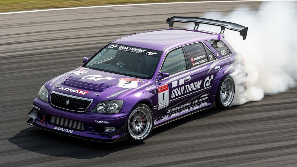 グランツーリスモクラウンエステートのドリ車