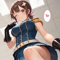 青系魔法少女のブーツコキ 6枚目