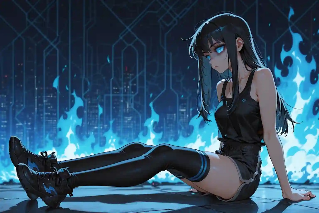 冷たく燃える火