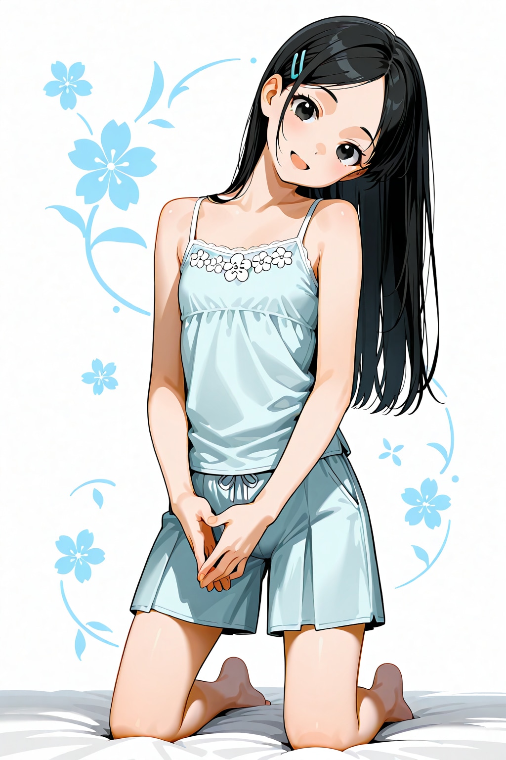 新キャミソール女子４６ | の人気AIイラスト・グラビア
