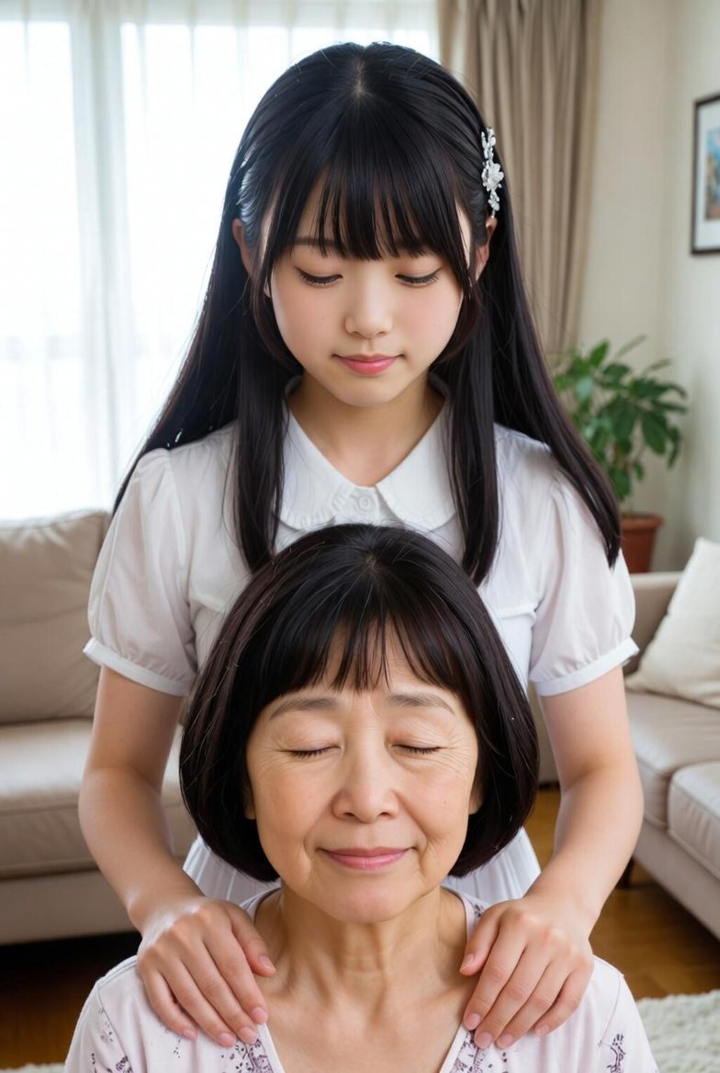 おねだり肩揉み