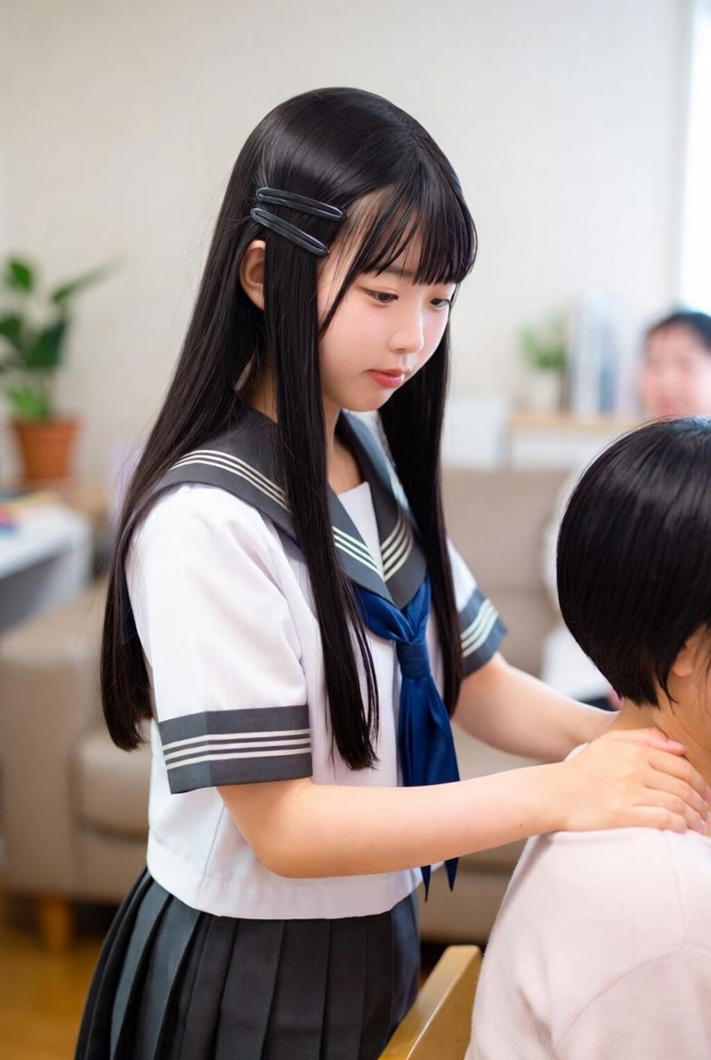 おねだり肩揉み