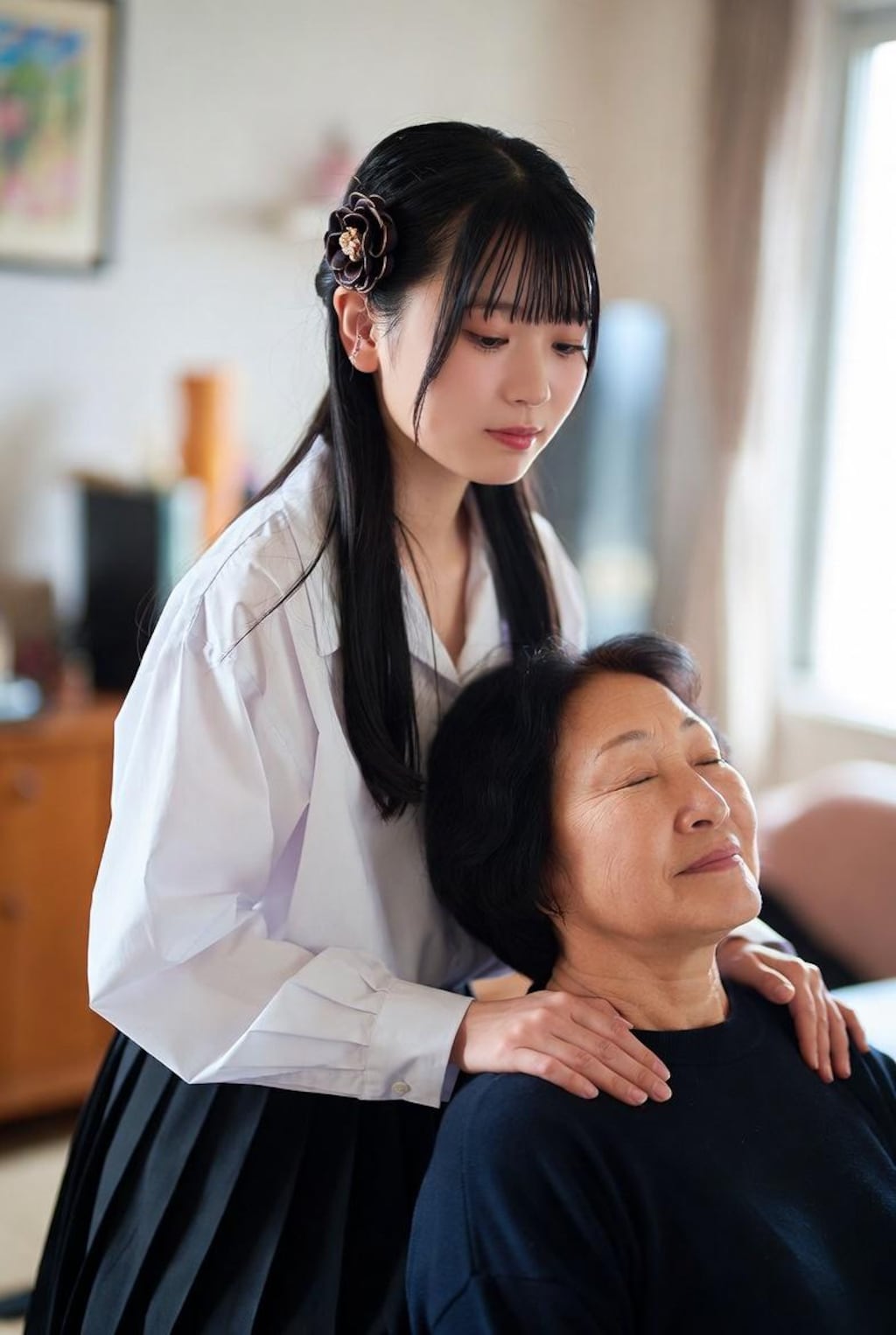 おねだり肩揉み