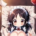 メイドさんを描いてみた 3枚目