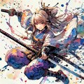 水彩侍弐 (サムライ14) 4枚目