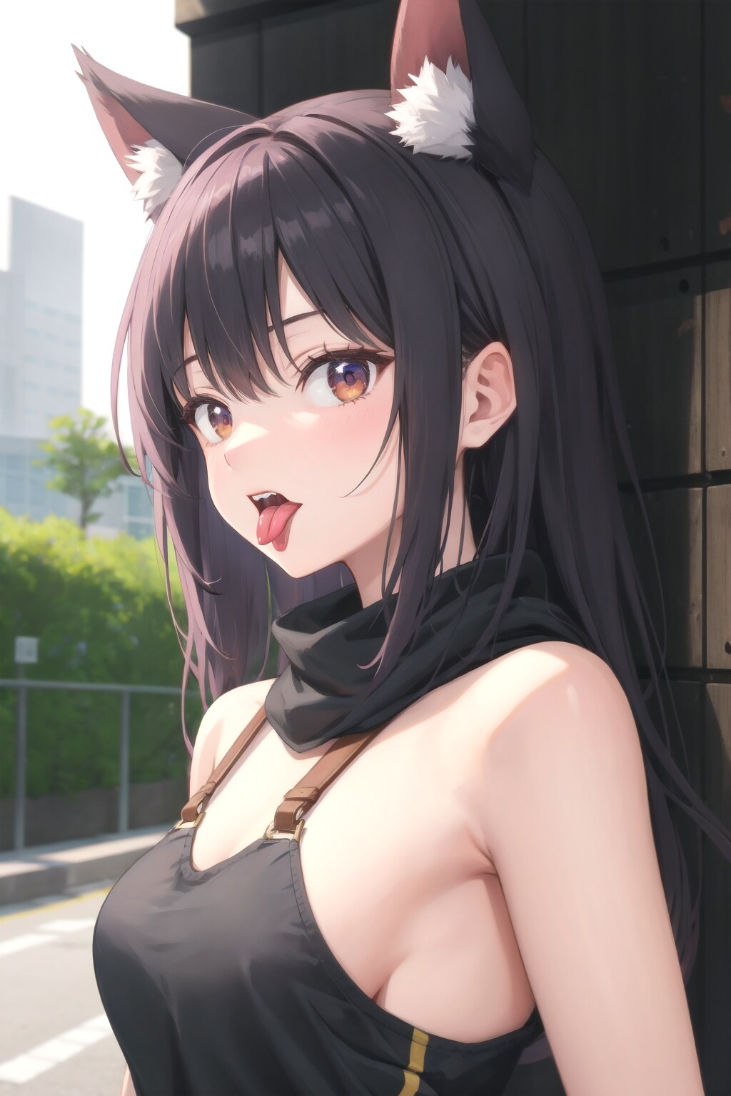 あっかんべー