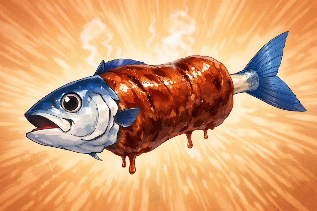 [がぞうどうぞ]🐟️＆🍖