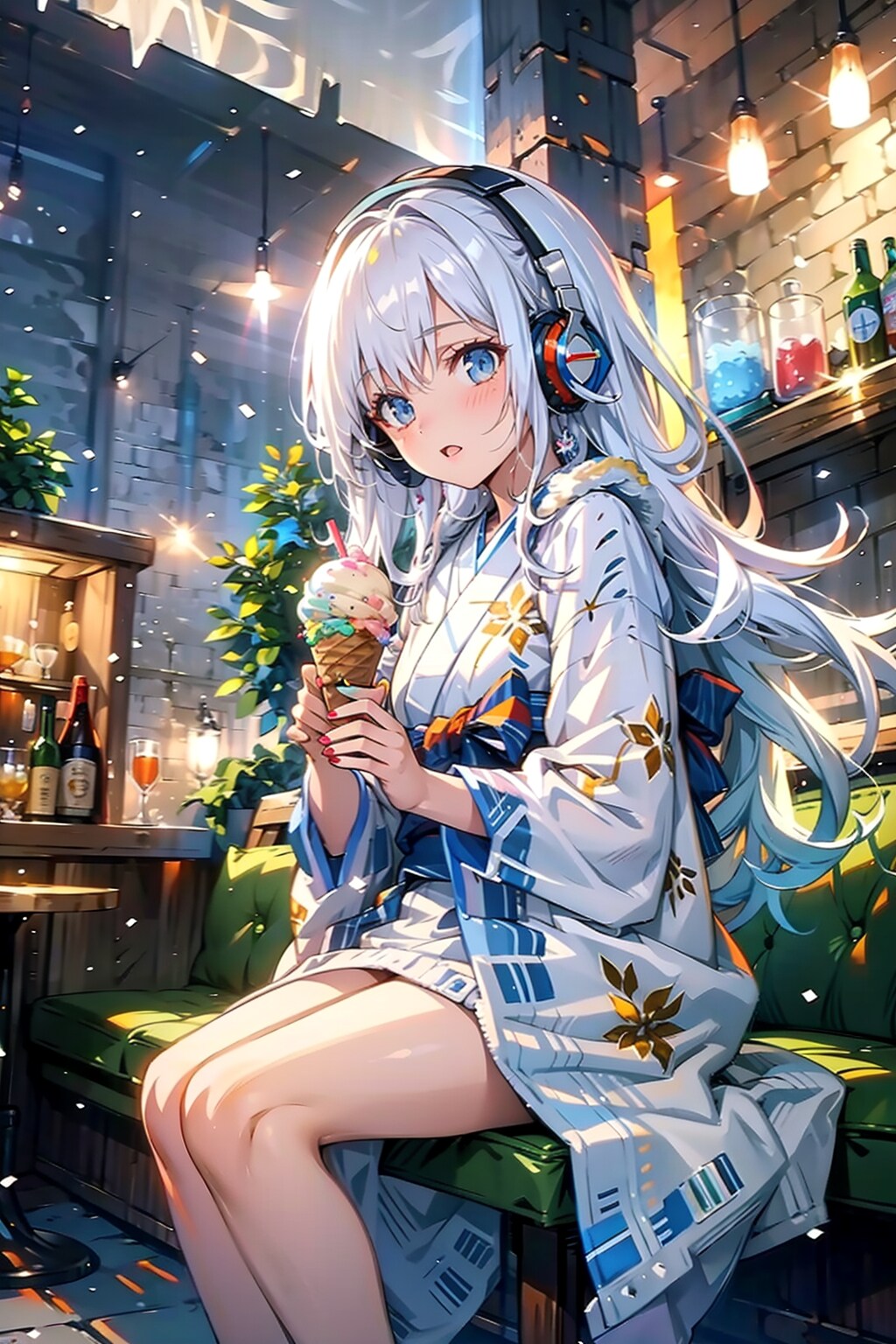 雪女（ユキメちゃん）　アイスクリームヴァージョン　BLIZZARDを聴きながら　松任谷由実　完璧？南極BAR？