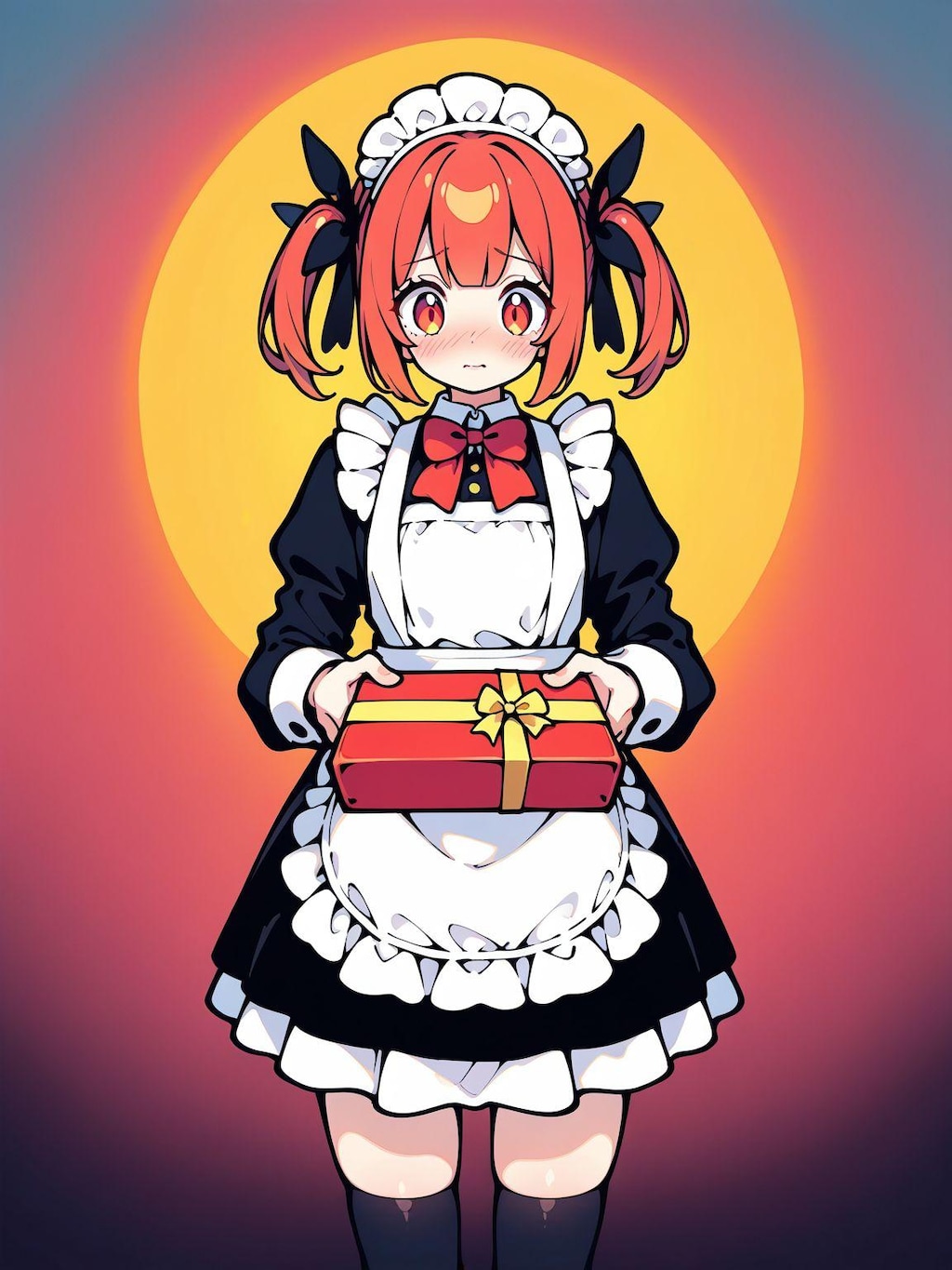 メイド服とバレンタイン