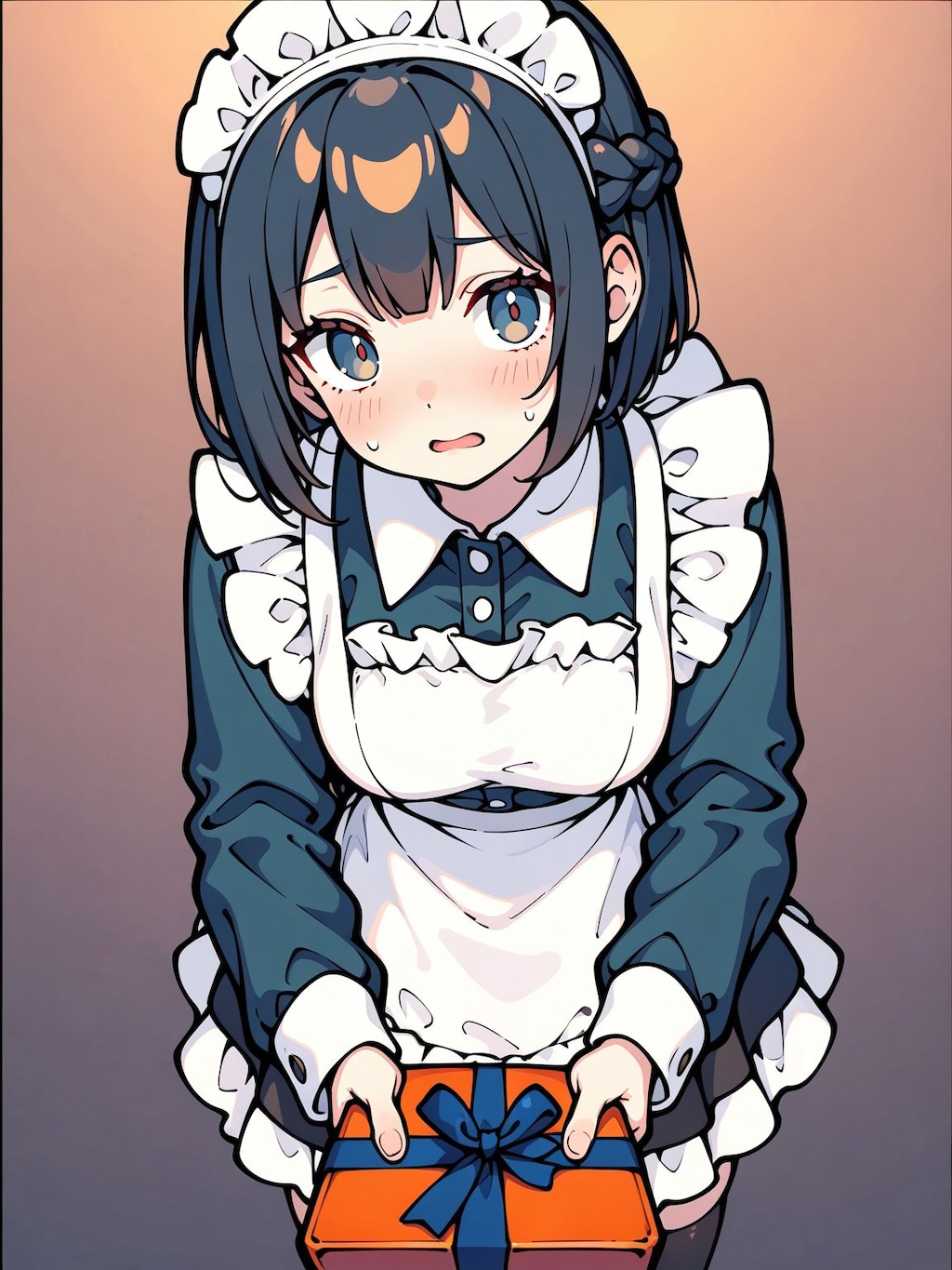 メイド服とバレンタイン