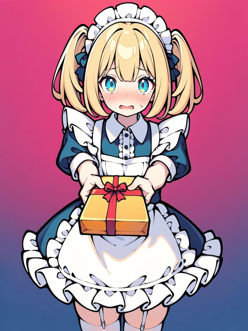 メイド服とバレンタイン