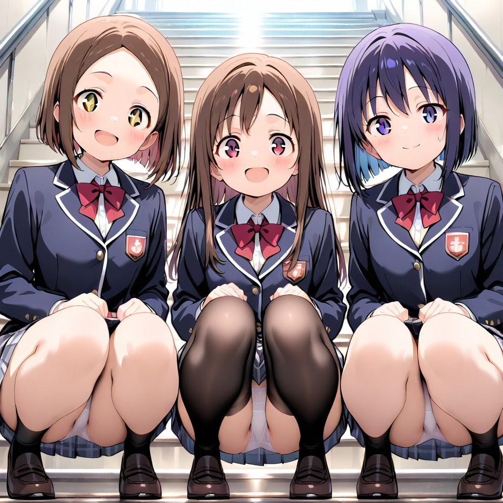 目線が下にしか行きません・・