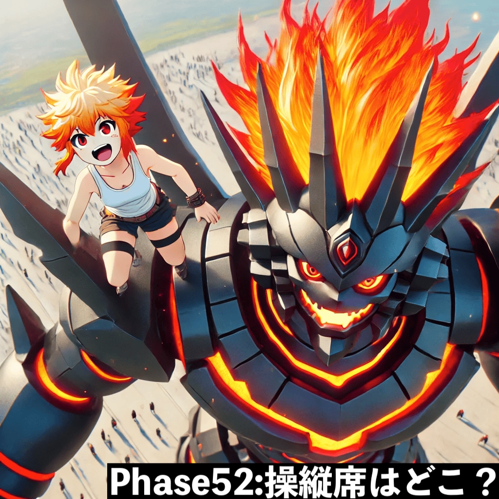 Phase52：操縦席はどこ？