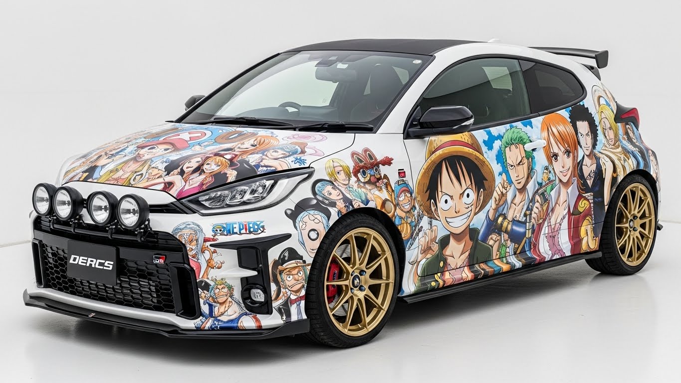 GRヤリスワンピース痛車 | の人気AIイラスト・グラビア