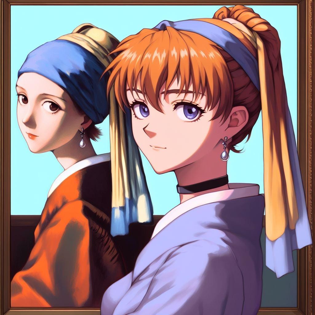 プロンプトを当てよう！ 真珠の耳飾りの少女編③（完結）