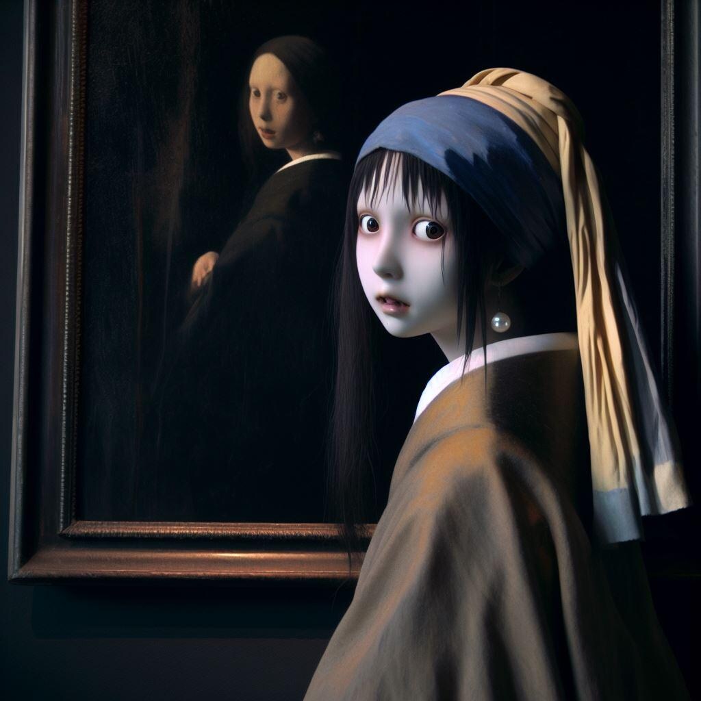 プロンプトを当てよう！ 真珠の耳飾りの少女編③（完結）