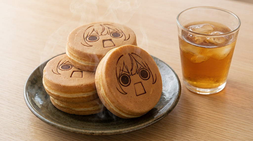 デザートのえらいこっちゃ嬢印の任意焼き