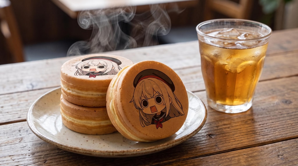 デザートのえらいこっちゃ嬢印の任意焼き