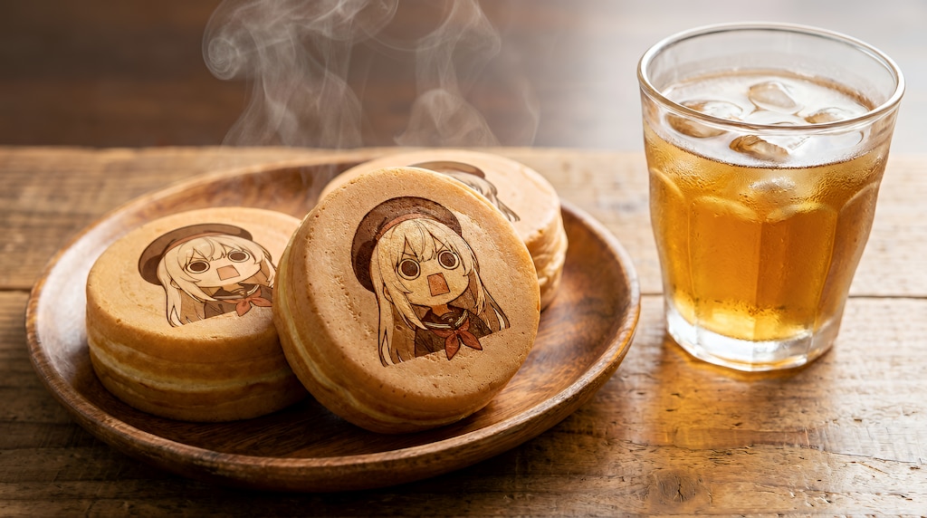 デザートのえらいこっちゃ嬢印の任意焼き