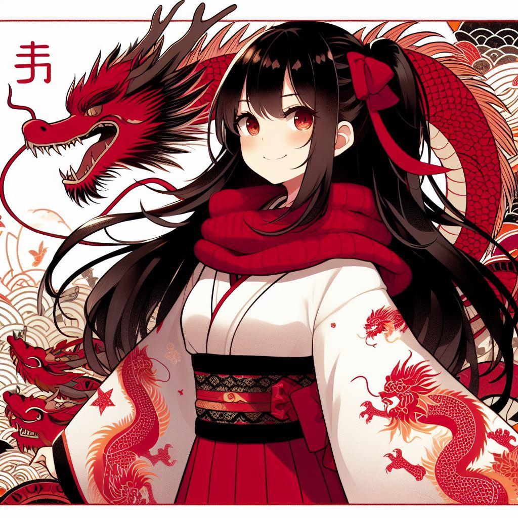 辰娘　赤