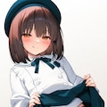 お嬢さんのたくし上げ 5枚目