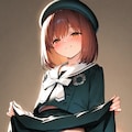お嬢さんのたくし上げ 3枚目