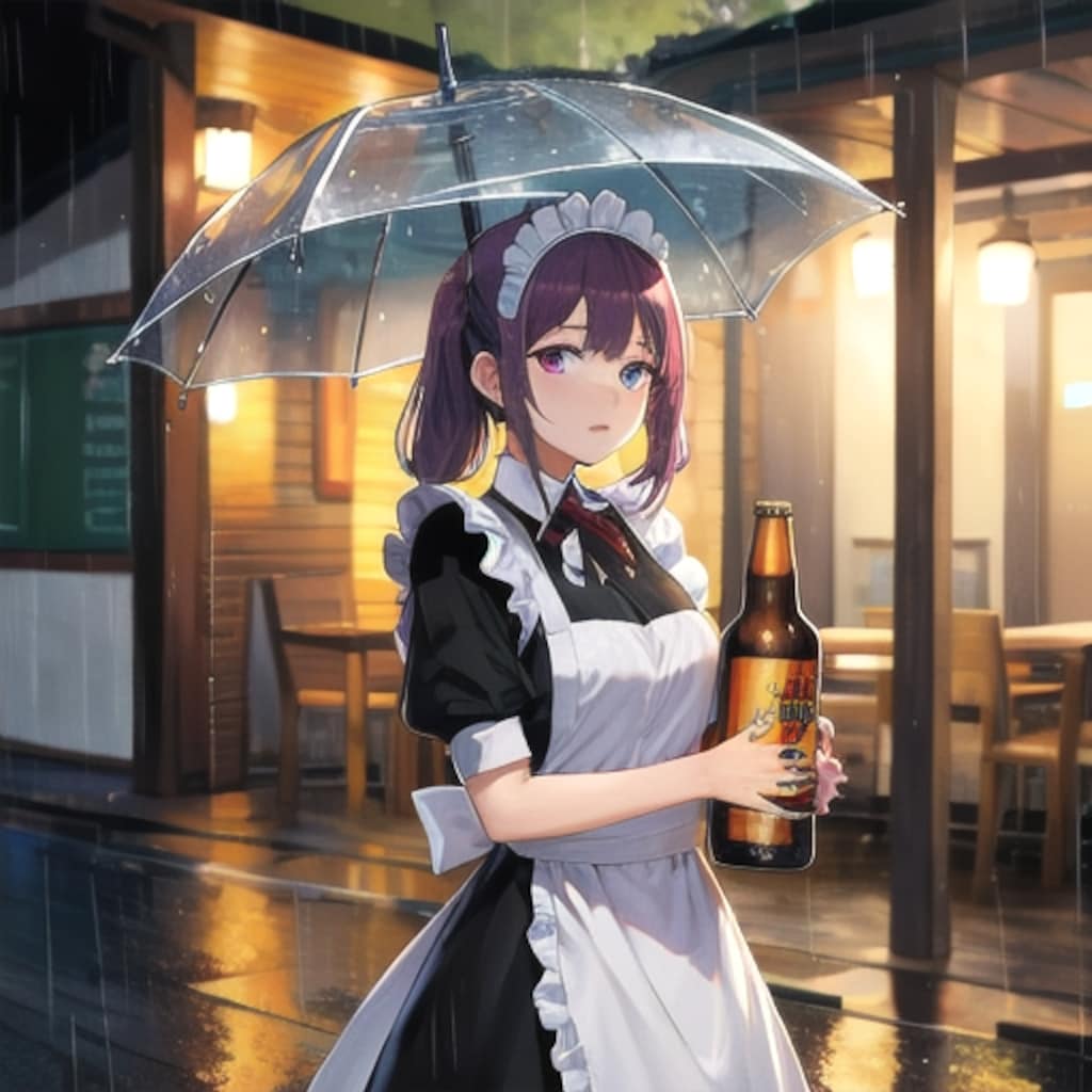 雨　メイド　ビール？？