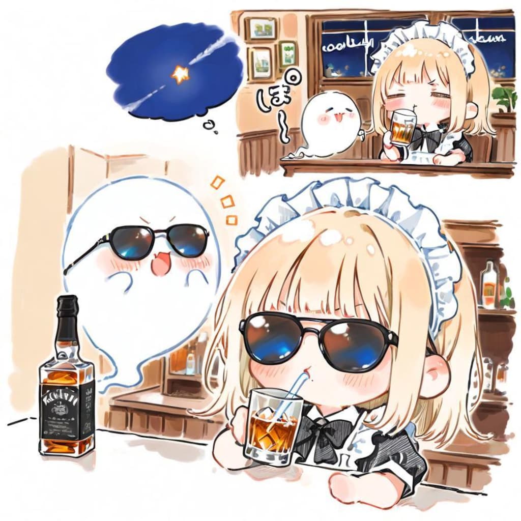 ちゃうねんまみれの生成続きで🥃