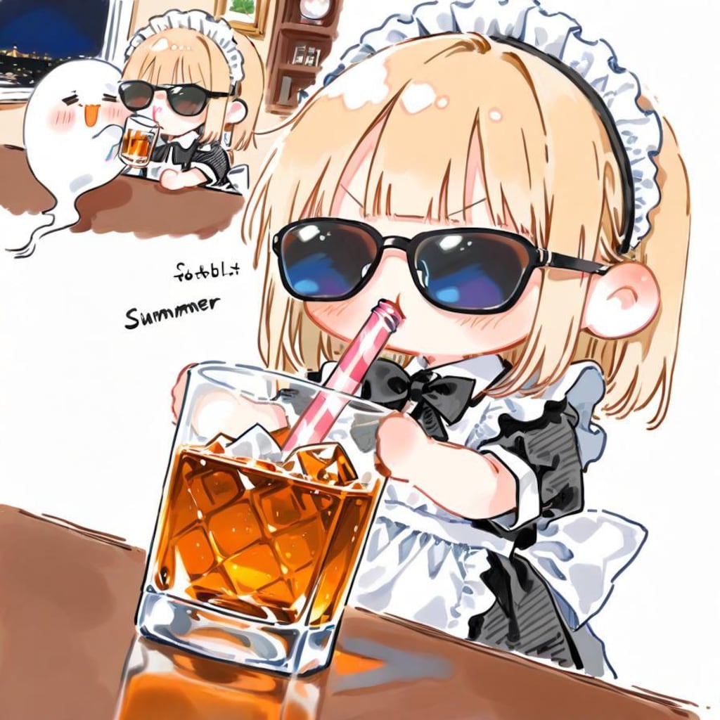 ちゃうねんまみれの生成続きで🥃