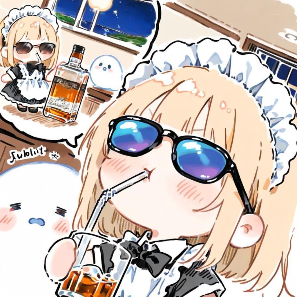 ちゃうねんまみれの生成続きで🥃
