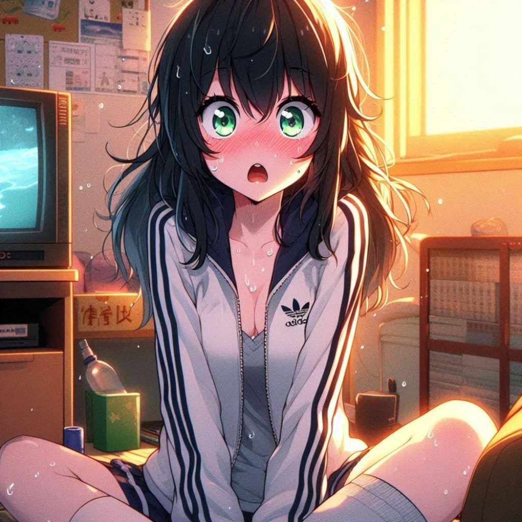 アニメ最終回を観た自室汚部屋のジャージコスプレ人妻達