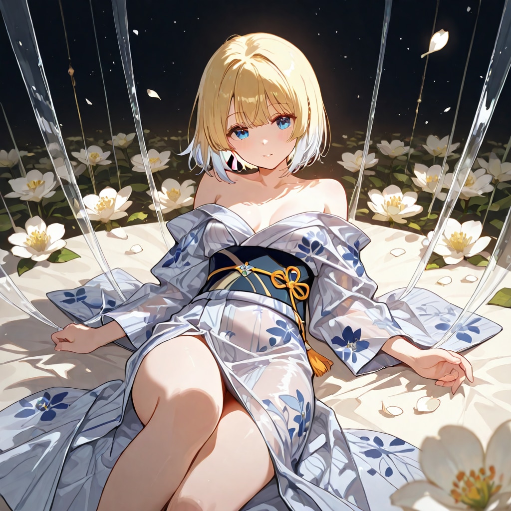 白昼夢、絹の吐息と一輪の花