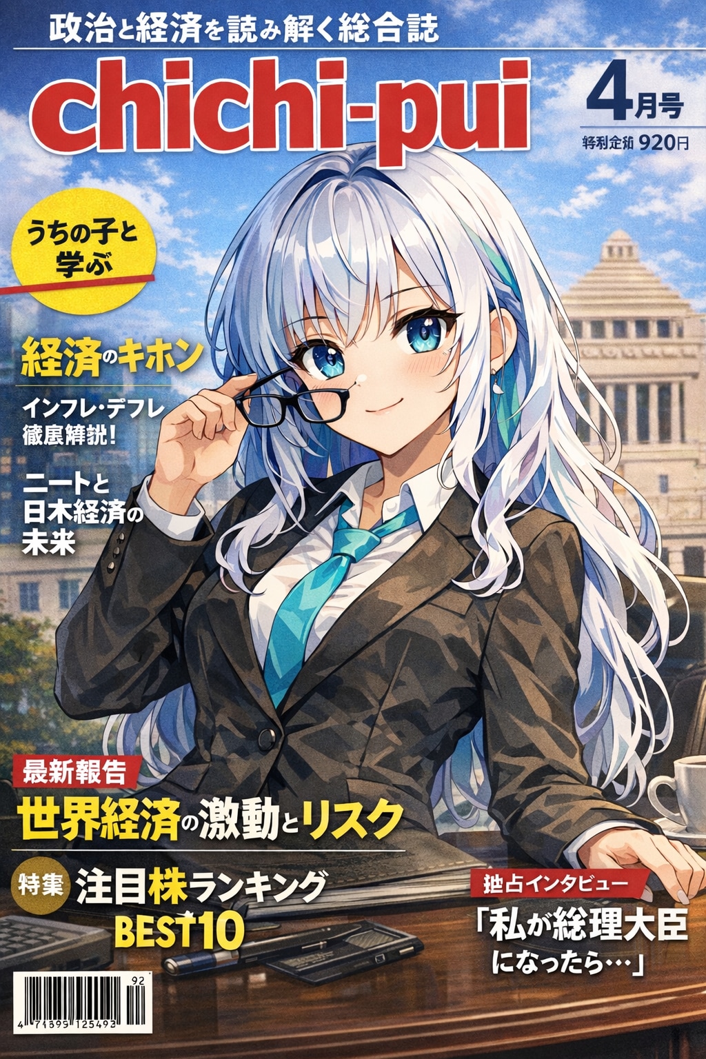 ビジネス誌 chichi-pui 4月号