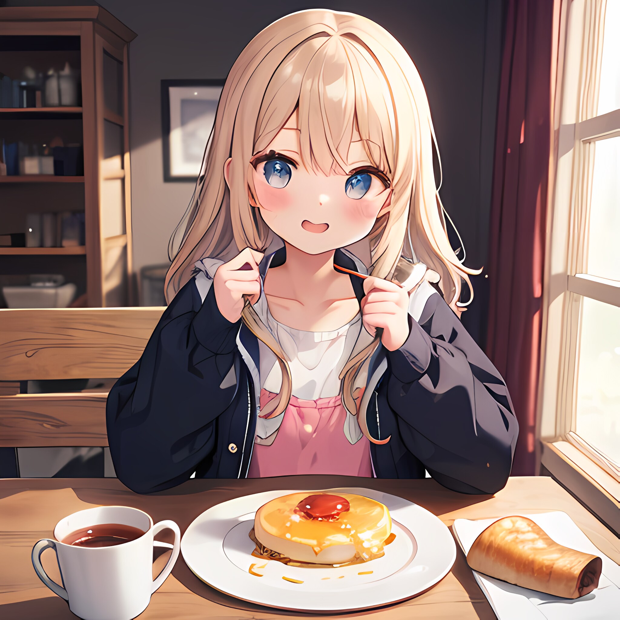朝食
