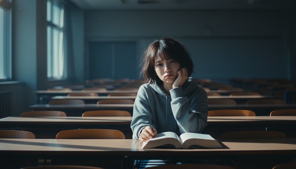 教授、まだ来ない…（不機嫌）