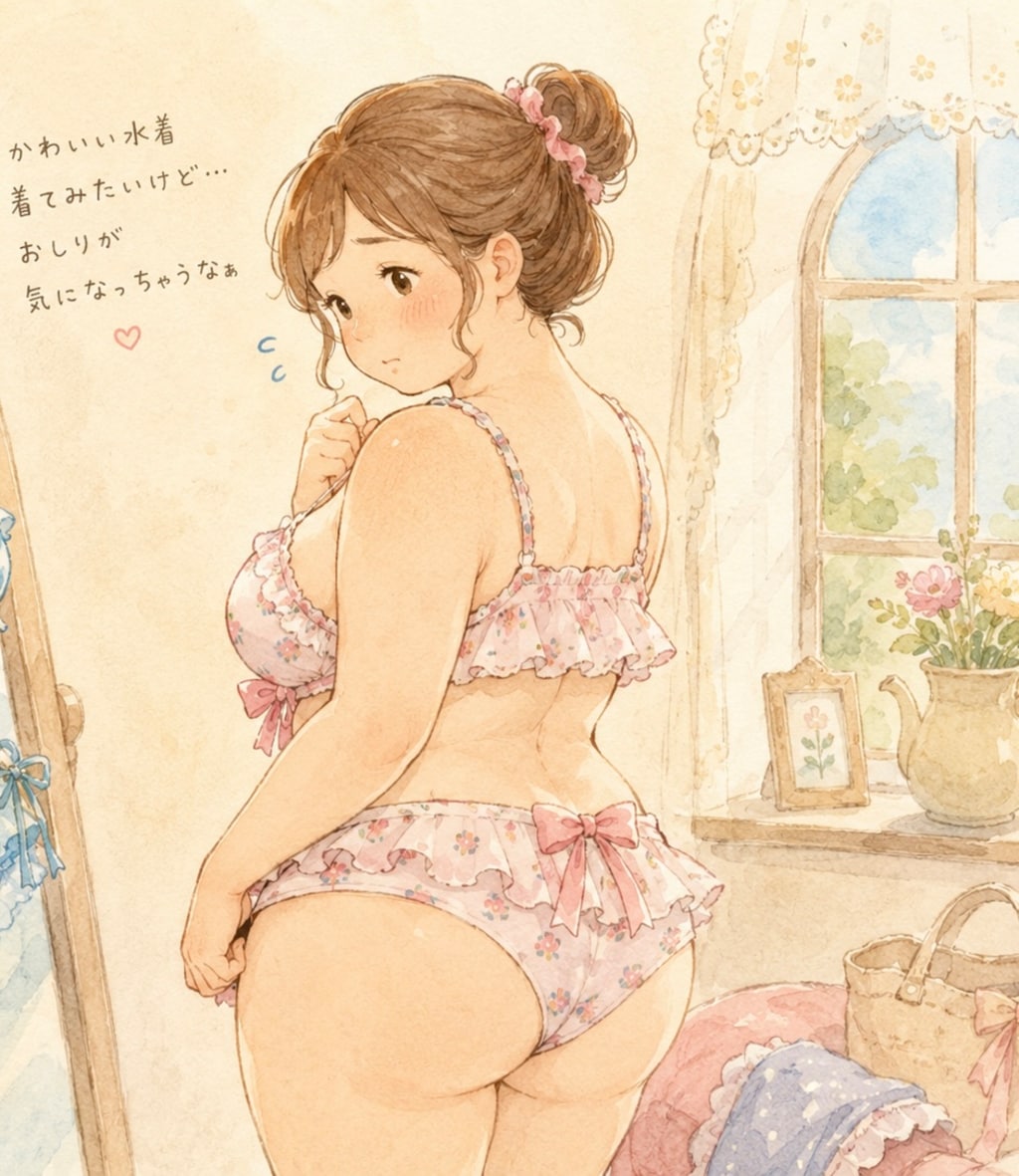 おしりがおっきなおねえさん