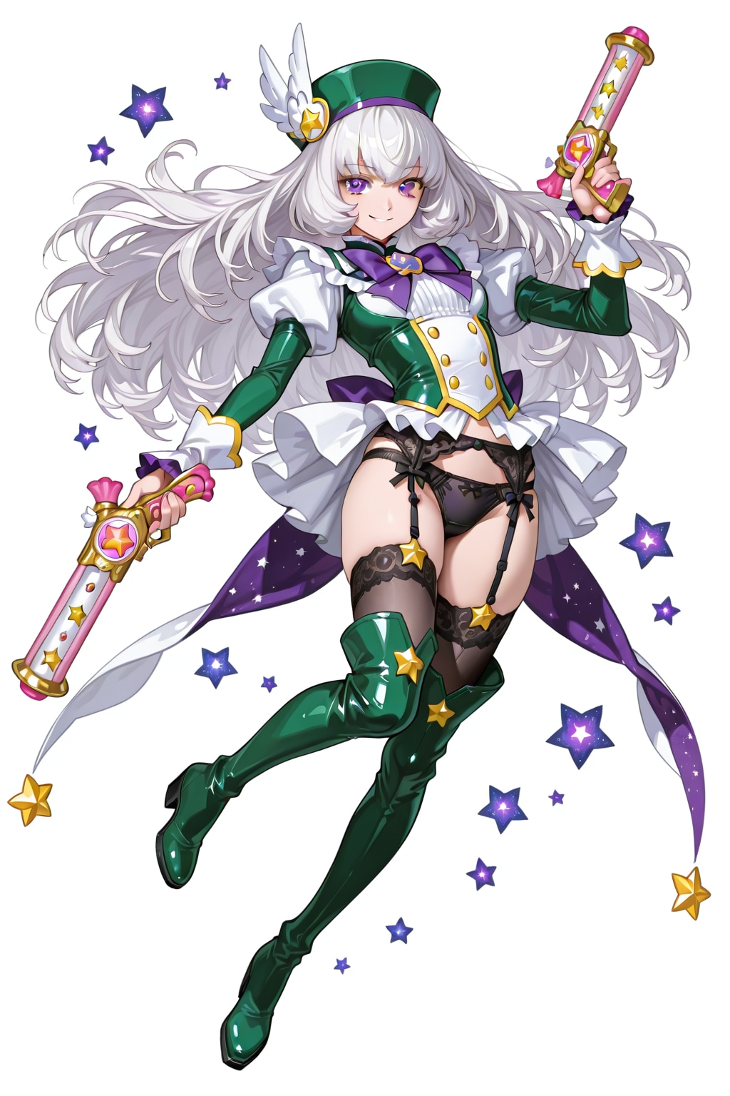 とても不思議な魔法少女・・・ | の人気AIイラスト・グラビア