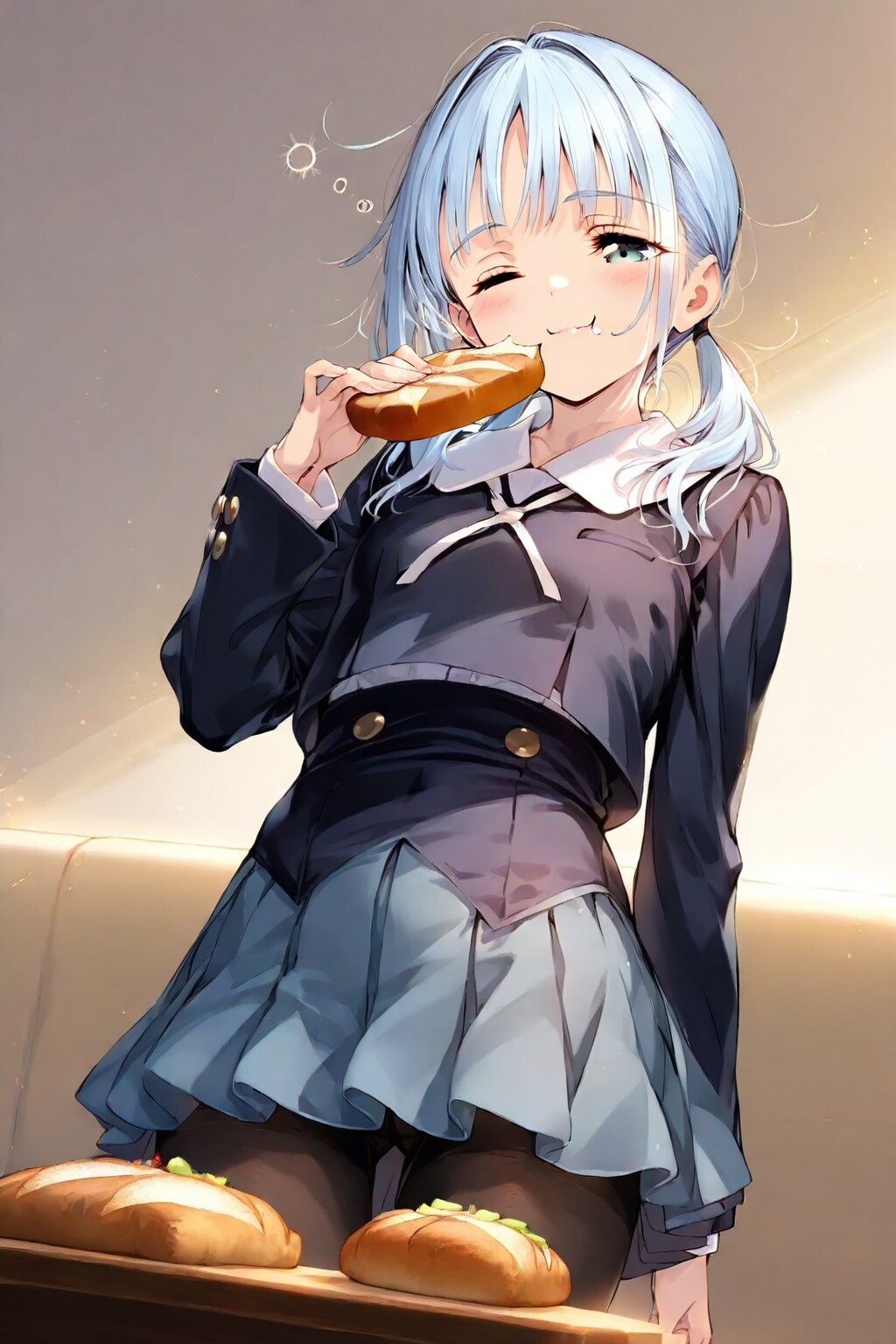 もうそんな時間…？まだよゆーだよ〜